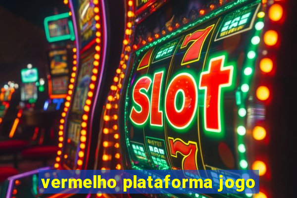 vermelho plataforma jogo